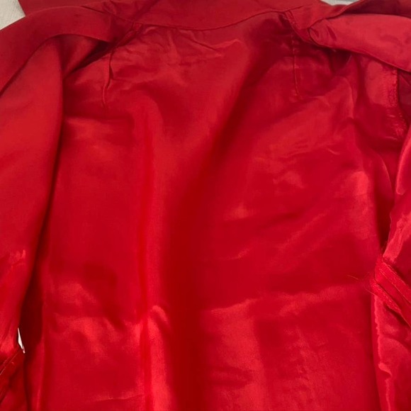 Vintage Morton Myles for Malcolm Charles red button front blouse - Picture 7 of 16